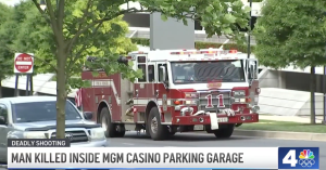 Parking Garage Shooting at MGM Resort and Casino in Oxon Hill, MD Leaves one Man Fatally Injured.