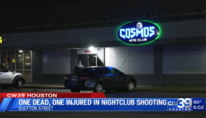 Cosmos Sports Bar Shooting in Houston, TX Leaves One Man Fatally Injured, One Other Wounded.