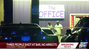 One Dead, Two Injured in The Office Club Bar Shooting in Cincinnati, OH.